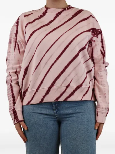 Pre-owned Proenza Schouler Tie-dye Sweatshirt In Pink
