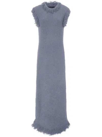 Proenza Schouler Toni Maxi Dress In Grey