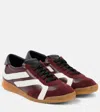 Proenza Schouler Track Suede Low Top Sneakers In Red