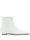 Proenza Schouler Trap Ankle Boots In White