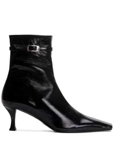 Proenza Schouler Trap Ankle Boots In Black