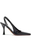 Proenza Schouler Trap Cross Pumps In Black