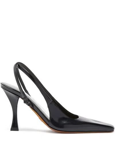 Proenza Schouler Trap Cross Pumps In Black