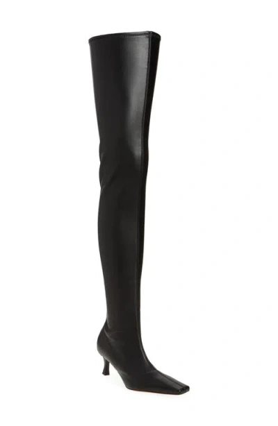Proenza Schouler Trap Over The Knee Boot In Black