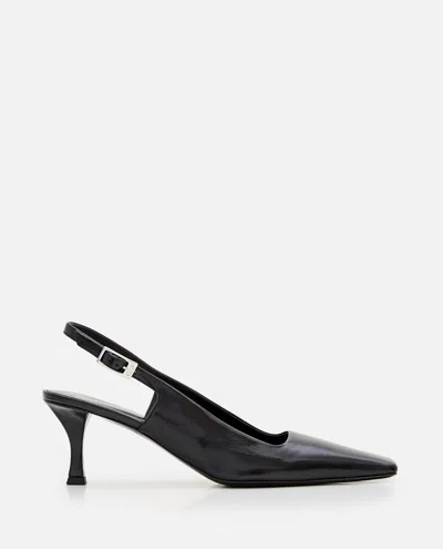 Proenza Schouler Slingback Leather Pumps In Black