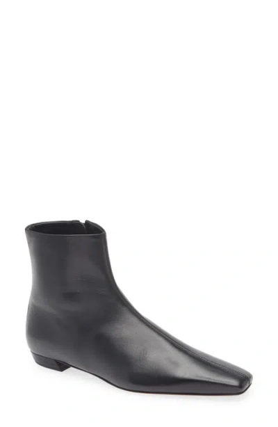 Proenza Schouler Trap Square Toe Bootie In Black