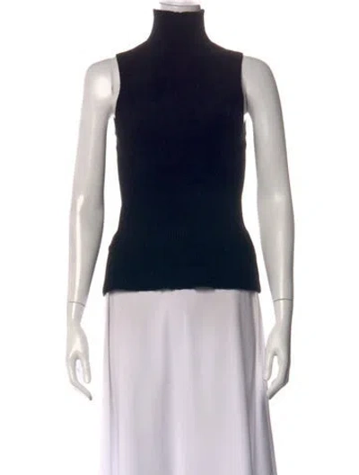 Pre-owned Proenza Schouler Turtleneck Sweater In Black