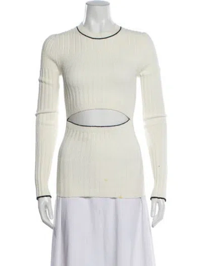 Pre-owned Proenza Schouler Turtleneck Sweater In Neutral