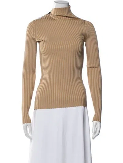 Pre-owned Proenza Schouler Turtleneck Sweater In Neutral