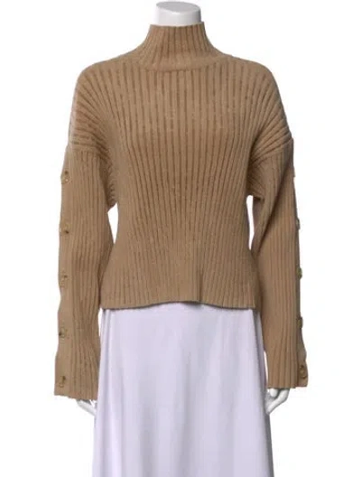 Pre-owned Proenza Schouler Turtleneck Sweater In Neutrals