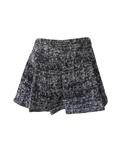 Proenza Schouler Tweed Skater Mini Skirt In Multicolor Cotton