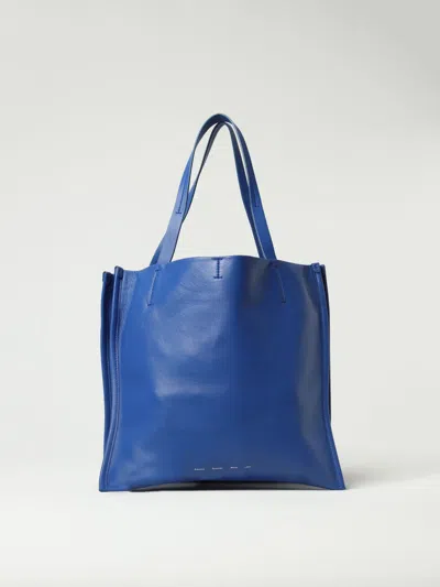 Proenza Schouler Twin Bag In Nappa In Blue