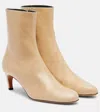 Proenza Schouler Uma 60 Leather Ankle Boots In Neutral