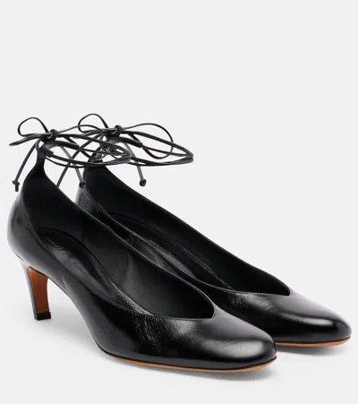 Proenza Schouler Uma 60 Leather Pumps In Black