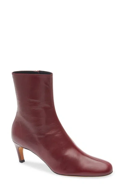Proenza Schouler Uma Ankle Boot In Burgundy