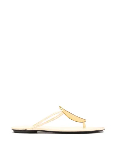 Proenza Schouler Uma Hardware Sandals In Neutral