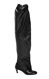 Proenza Schouler Uma Over-the-knee Leather Boots In Black