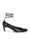 Proenza Schouler Uma Tie Pump In Black