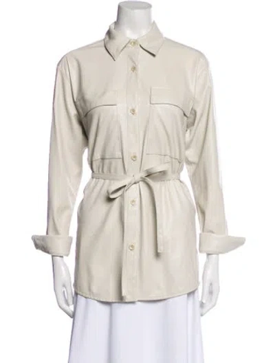Pre-owned Proenza Schouler Utility Jacket In Neutral