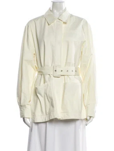 Pre-owned Proenza Schouler Utility Jacket In Yellow