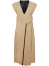 Proenza Schouler Wickelkleid Mit V-ausschnitt In Nude