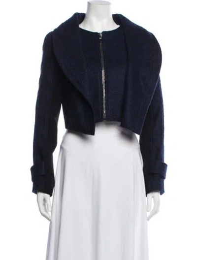 Pre-owned Proenza Schouler Vintage 2009 Jacket In Blue