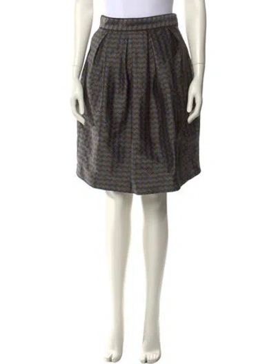 Pre-owned Proenza Schouler Vintage Knee-length Skirt In Multi