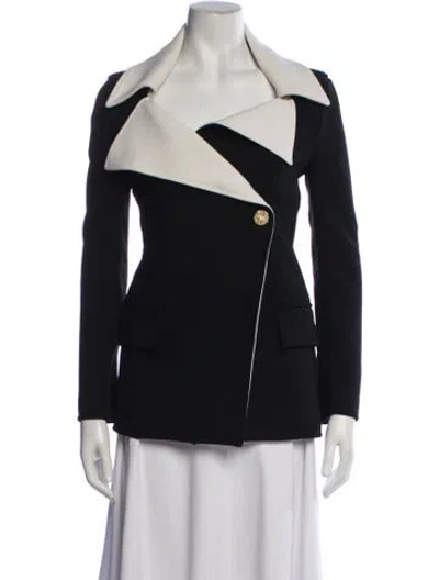 Pre-owned Proenza Schouler Virgin Wool Blazer In Black