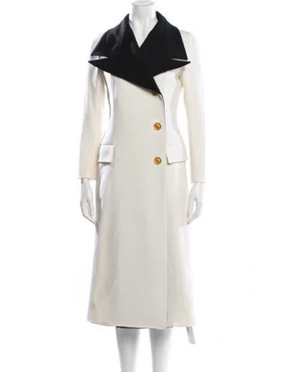 Pre-owned Proenza Schouler Virgin Wool Coat In Neutral