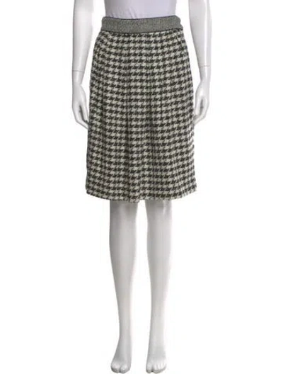 Pre-owned Proenza Schouler Virgin Wool Knee-length Skirt In Multi