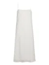 Proenza Schouler Virginie Embroidery-detail Midi Dress In White