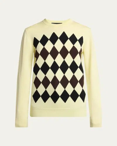 PROENZA SCHOULER VIVIAN ARGYLE CREWNECK SWEATER