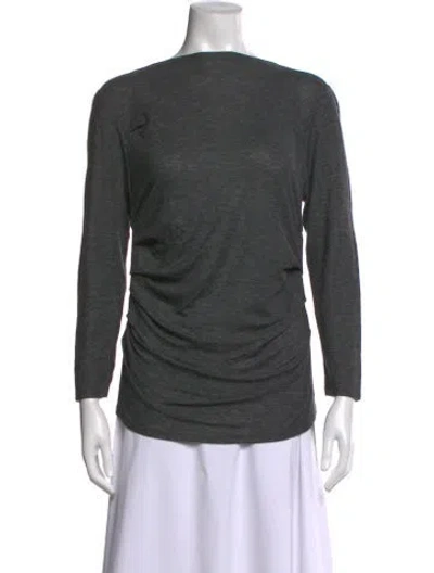 Pre-owned Proenza Schouler V-neck Sweater W/ Tags In Gray