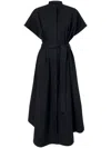Proenza Schouler Walker Midi Dress In Black