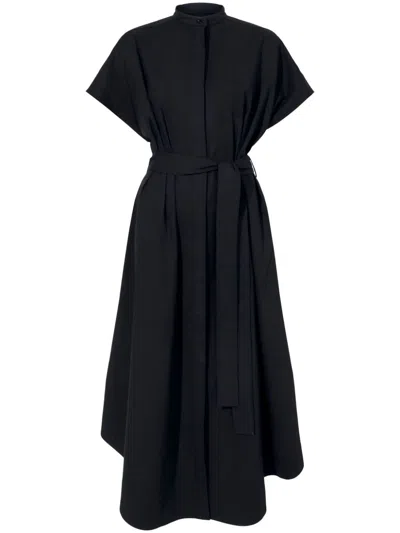 Proenza Schouler Walker Midi Dress In Black