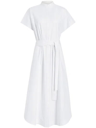 Proenza Schouler Walker Midi Dress In Weiss