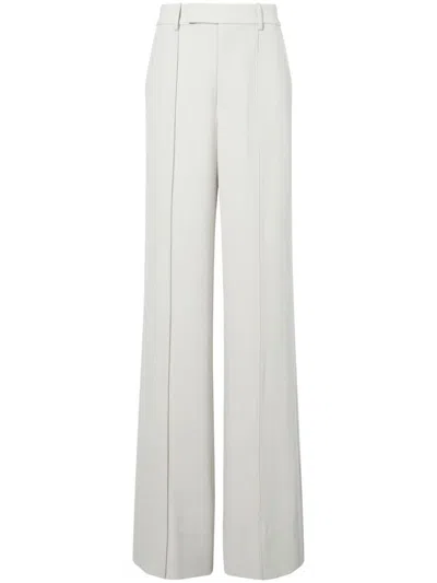 Proenza Schouler Weyes Matte Trousers In White