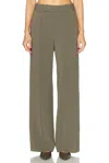 Proenza Schouler Khaki Weyes Trousers In Wood