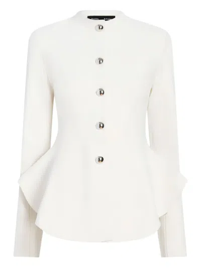 Proenza Schouler Dasha Compact Jacket In White