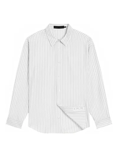 Proenza Schouler 루이스 스트라이프 셔츠 In White