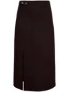 Proenza Schouler White Label Ollie Mini Skirt In 褐色