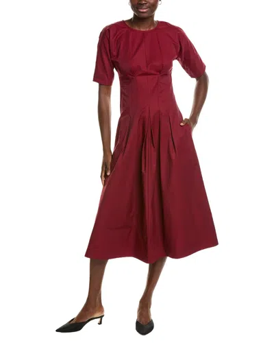 Proenza Schouler White Label Ainsley Dress In Red