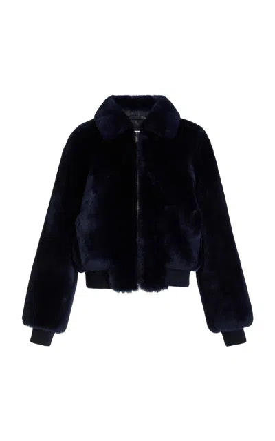 PROENZA SCHOULER WHITE LABEL ANAIS SHEARLING BOMBER
