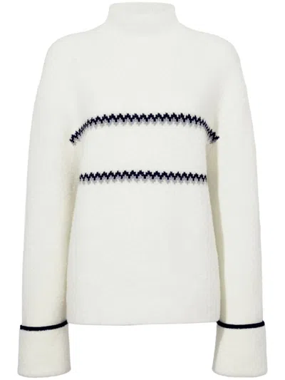 Proenza Schouler White Label Anne Sweater In White