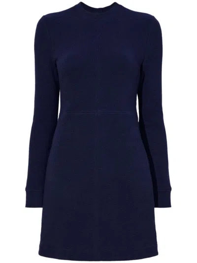 Proenza Schouler White Label Apollo Mini Dress In Blue