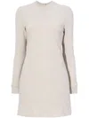 Proenza Schouler White Label Apollo Mini Dress In Neutrals