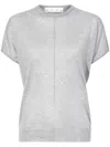 Proenza Schouler White Label Ares Knitted Top In Grey