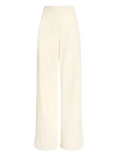 Proenza Schouler White Label Aria Corduroy Trousers In Neutral