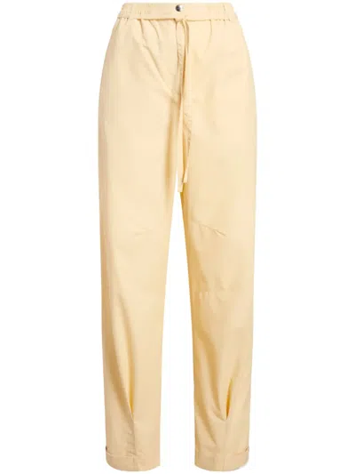 Proenza Schouler White Label Aston Trousers In Yellow