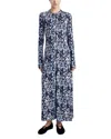 Proenza Schouler White Label Atlas Printed Jersey Maxi Dress In Nordic Multi